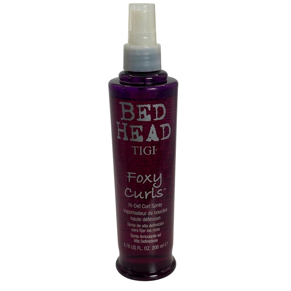 TIGI Bed Head Foxy Curls Hi-Def Curl Spray 6.76 oz Frizz Control DISCONTINUED